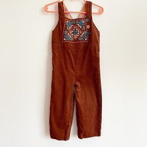NWT Matilda Jane Kimberly Babies Micro Cord Overall 6-12 Months